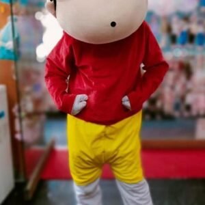 Cartoon Boy Mascot Costume
