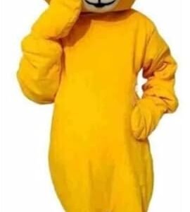 Buy New Funny Yellow Teddy Bear for Prank Mascot Costume for Instagram YouTube Videos Making & Events | Adults | Full Size