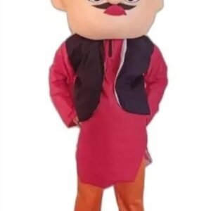 Fancy Motu Cartoon Full Costume Mascot For Prank or Birthday Elders Halloween Costume
