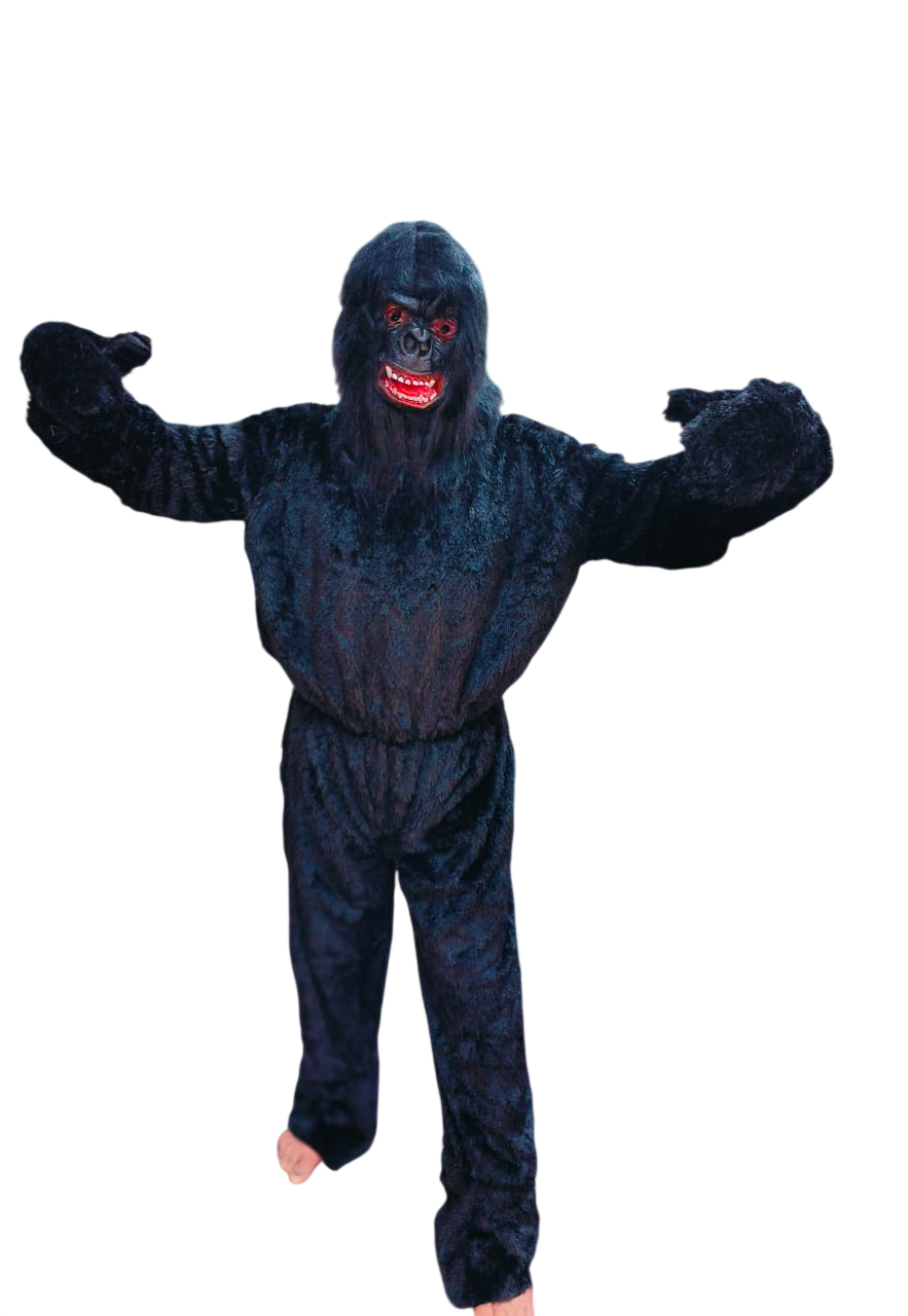 Black Gorilla Mascot Costume