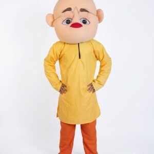 Patlu Cartoon Mascot Costume