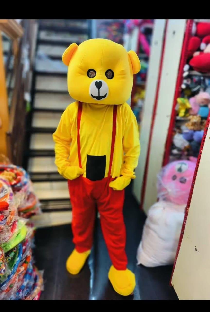 yellow-teddy-bear-mascot
